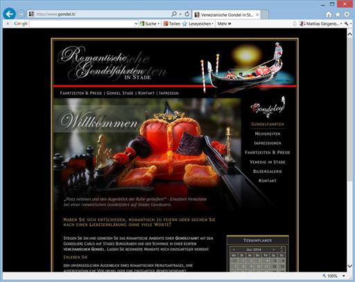 Individuelle Homepage Webdesign - proVices Mattias Geigenberger